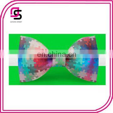 2014 Colorful Mosaic Bow Tie Fashion Geometry Bow Tie Colorful Bow Tie