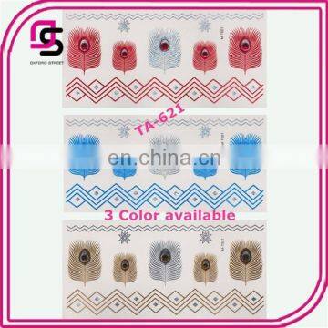 New Tattoo Sticker Colorful Laser Tattoo Sticker Designs 3 Colors Available photo-3