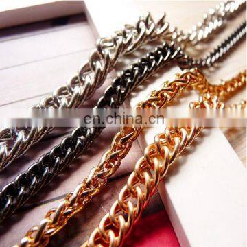 Wholesale Decoration Chain Pear Beaded Long Chain Gold Black Beads Chains photo-6