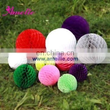 A07PH Christmas tissue paper honeycomb ball