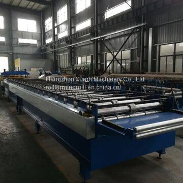 Roll Forming Machine IBR Roof Panel Trapezoidal Roofing Sheet Roll Forming Line Metal Profile Machines photo-2