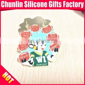 Shape Animal Badge/Pins With Rubber Cap photo-5