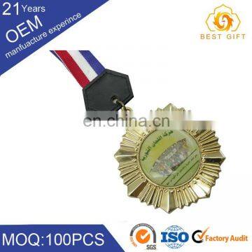 Classic blank acrylic award medal, award badge for sell