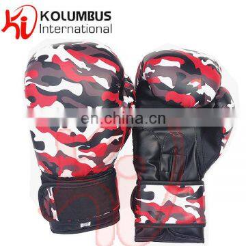 Red Camouflage Boxing Gloves, Synthetic Articial Leather Boxing Gloves, Sparring Boxing Gloves Available In All Sizes