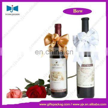 Satin Ribbon Bow for Wines Bottle Decoration