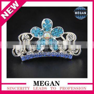 High quality kids star flower tiaras sweet crown combs