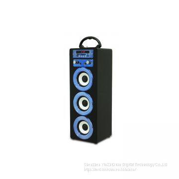 New Style Graffiti Wooden Bluetooth Speaker Portable Outdoor Wireless Speaker photo-3