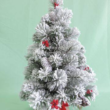 Artificial christmas burlap tree