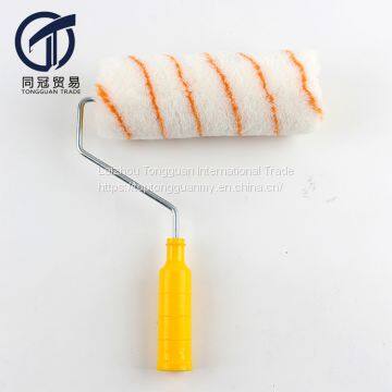 Multi-sizes indoor outdoor floor colorful paint roller in brush