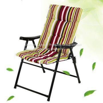 Outdoor Camping Folding Lounge Chair Modern Portable High Quality Spring Folding Beach Chair