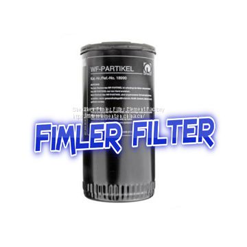 Replacement Vacuum Pump Particle filter WFG for CFS 16-25 / 40-65, 18990, EK971474000