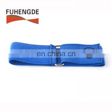 OEM Supplier Stretch Hook And Loop Buckles Adjustable Plastic or Mental Buckle Elastic Strap