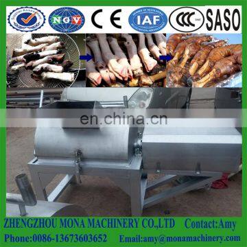 Commerical Pig's Sheep Cow Feet Hair Removal Machine Pork Trotter Unhairing Machine in Stock photo-4