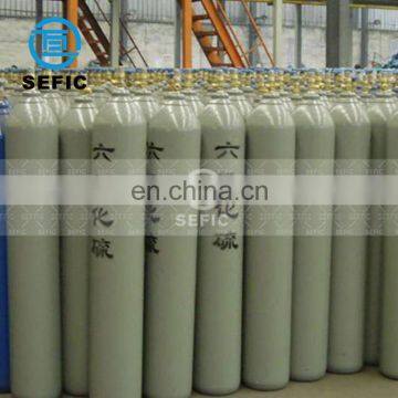 Export To South America 50L 200Bar Oxygen Argon Hydrogen Helium CO2 Gas Bottle Gas Cylinder With Valve