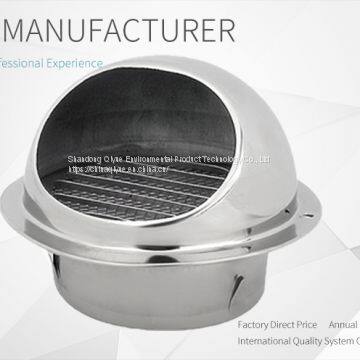 Stainless Steel Exhaust Hood Wall Ceiling Vent Cap Exhaust Grille Cover Outdoor Air Outlet Ventilation System photo-3