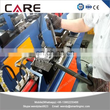 Single head pipe end molding machine with multi function