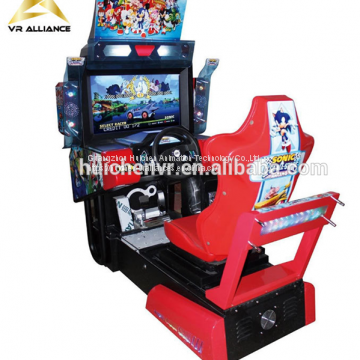 Arcade Outrun Coin Operated Racing Car Simulator Video Game Machine Kids Entertainment For Sale