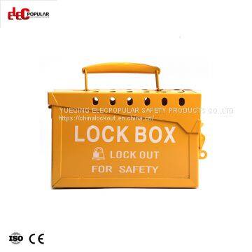 Metal Portable Lock Box EP-8812 Lockout Box and Kit Group Lockout Box photo-2