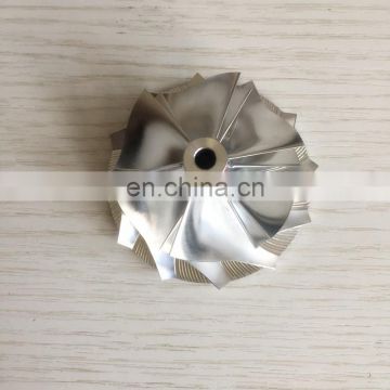 RHF5 6+6 blades 48.50/60.50mm high performance turbo milling/alumimun 2618/billet compressor wheel