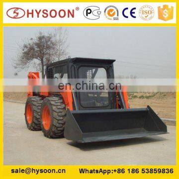 Agricultural Machine Skidsteer With Earth Bucket With Teeth photo-6