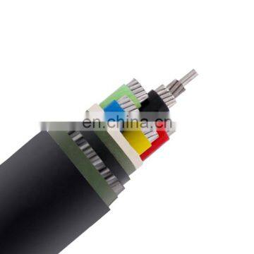 XLPE Insulated Double Underground Steel Tape Steel Wire Armoured Copper Electrical Power Cable photo-3