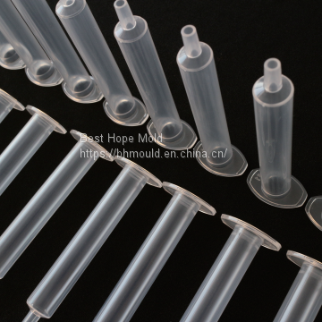 Disposable Medical Syringe Barrel Injection Mold with High Quality Control