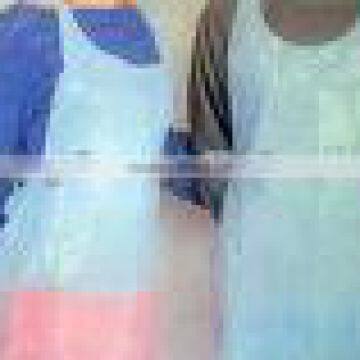White Disposable Plastic Apron photo-3