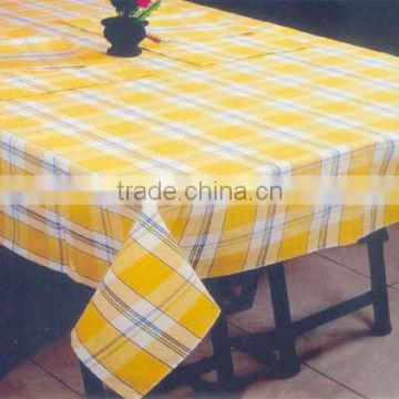 best quality yarn dyed tablecloth