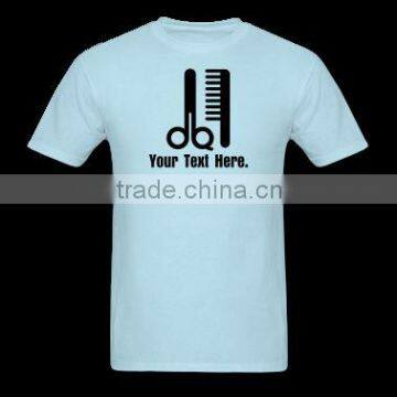 Barber T-Shirt - Gents Barber T-Shirt Skyblue