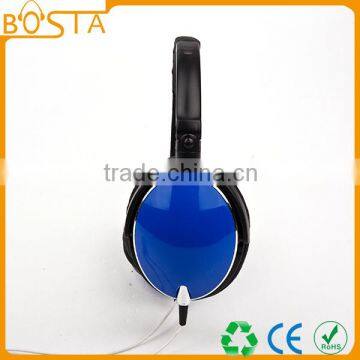 Folding Fashion Stereo Factory Cheap Bulk Sale China Blue Marble Headphone photo-3