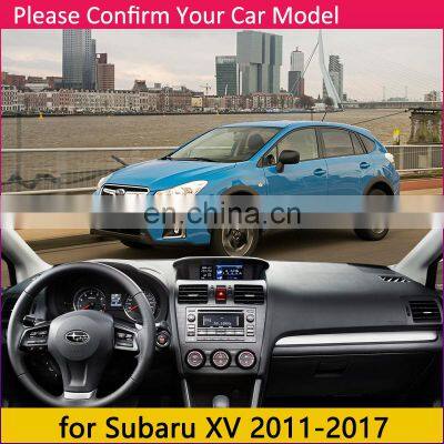 for Subaru XV 2011~2017 Anti-Slip Mat Dashboard Cover Pad Sunshade Dashmat Anti-UV Accessories WRX STI 2012 2013 2014 2015 2016 photo-2
