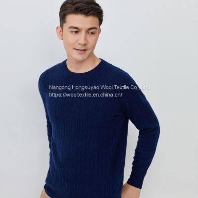 Autumn Cashmere Sweater/Crew Neck Men′s Cashmere Sweater For Keep Warm photo-4