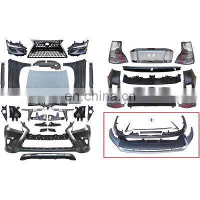 high quality car accessories bodykit body kit sets for TOYOTA landcruiser prado 2009-2018 upgrade to LEXUS GX400 body parts 2020