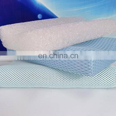 Healthy Sleeping Airflow Perforation Honeycomb Standard Bed Air Fibre Sleep Pillow for Neck