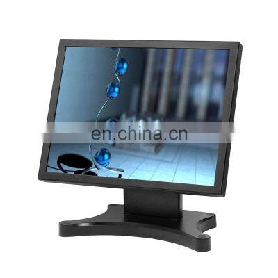 High Brightness15inch True Flat Capacitive Touch Screen Monitor 1024x768 Full Metal Case Computer POS Display