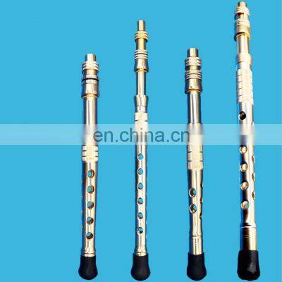 Wholesale Wei Hai  DIY full metal golden fishing rod hollow carved aluminum handle high quality fishing gear fishing rod