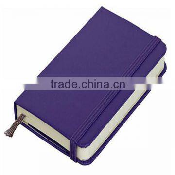 customized notebook with ribbon&elastic strap