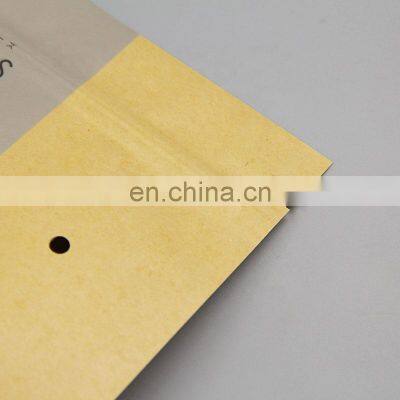 Biodegradable Plastic Zipper Packaging Bag for Organic Food Candy