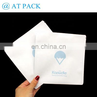 Three side seal cosmetic aluminum foil packaging bags /face sheet mask bags wholesale