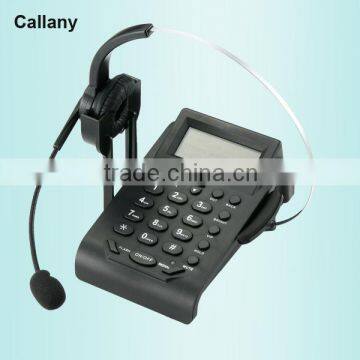 Dial pad Call Center Headset Telephone with noise cancelling headset                        
                                                Quality Choice