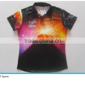 Custom New Model Shirts 100% Polyester High Quality Man Polo t Shirt photo-2