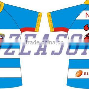 High Quality Club Rugby Jersey With OEM Service and Cheap Price photo-2