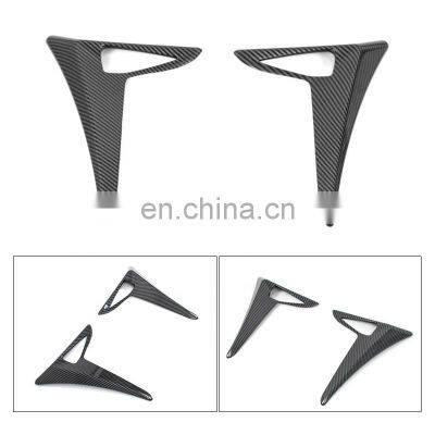 For Tesla Car Abs Chrome Side Fender Camera Vent Cover Kit Model 3 2017-2019 Accessories Car