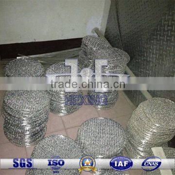 galvanized, stainless steel crimped barbecue wire mesh round type