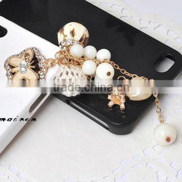 Wood chips butterfly diy phone case accessories decoration (hw-0016)