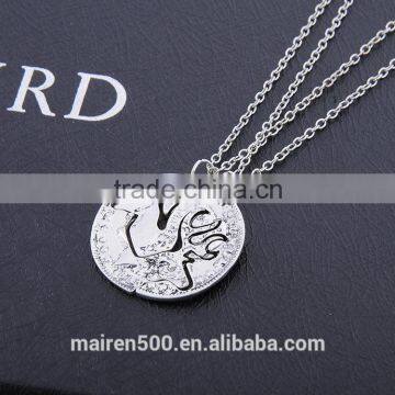 European and American Fashion Jewelry Alloy Necklace Vintage Necklace Couple Necklace Elk Camel Wholesale photo-2