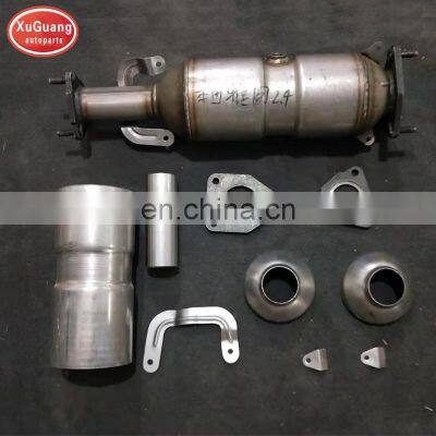 XG-AUTOPARTS fit Honda Accord 2.4 2007 catalytic converter - exhaust bend pipes flanges cones auto spare parts