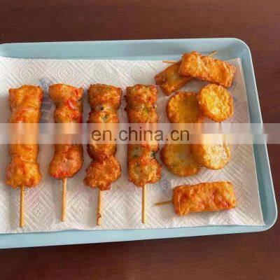 Good Price Seafood Snack Frozen Squid Skewer With Red Ginger photo-5