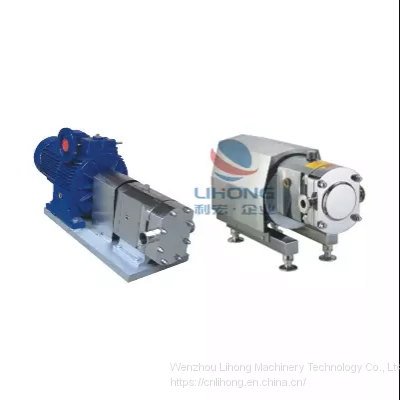 Stainless Steel Sanitary Food Grade Rotor Pump