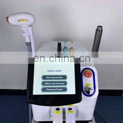 Professional 2 in 1 808 Diode Laser Hair Removal Picosecond Laser Tattoo Removal Machine photo-5
